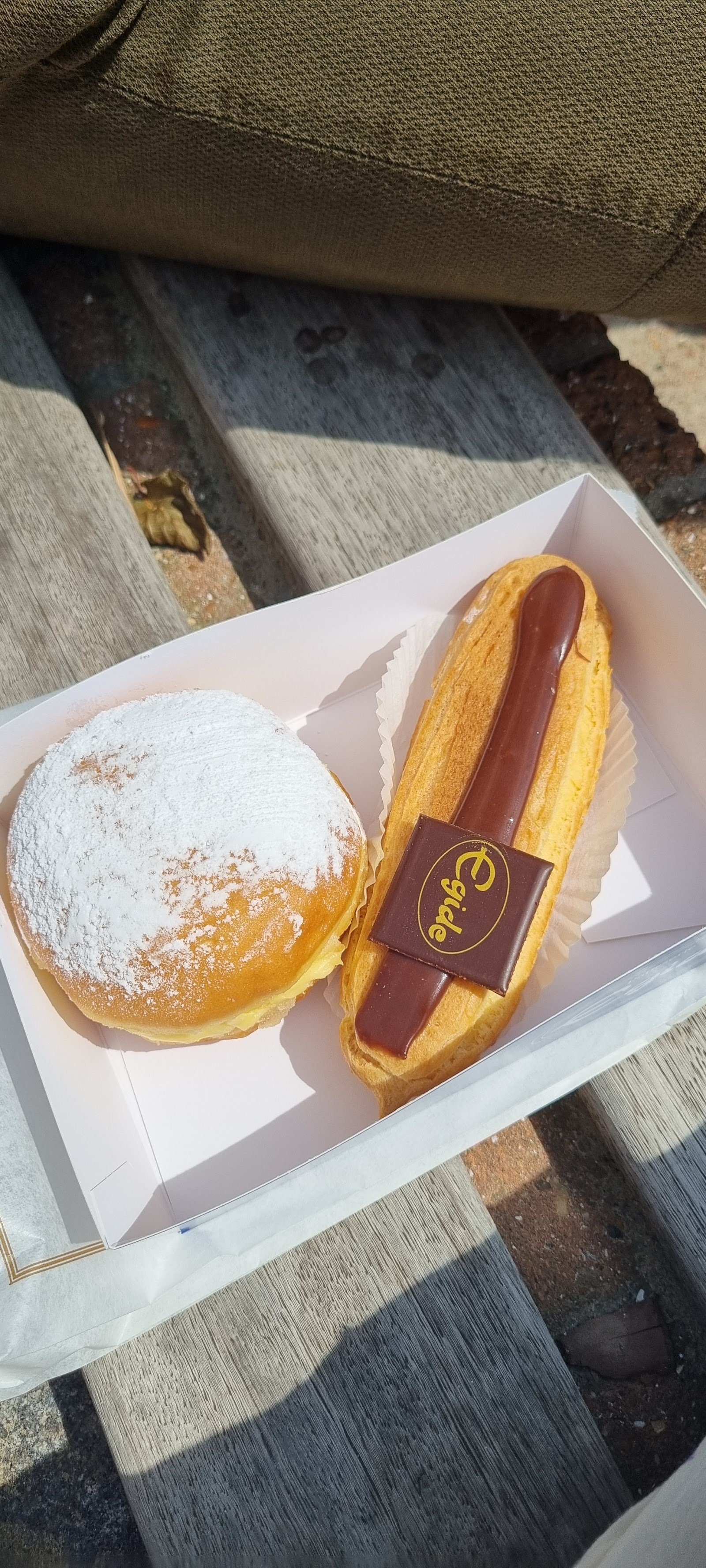 Een huisgemaakt gebakje van Egide